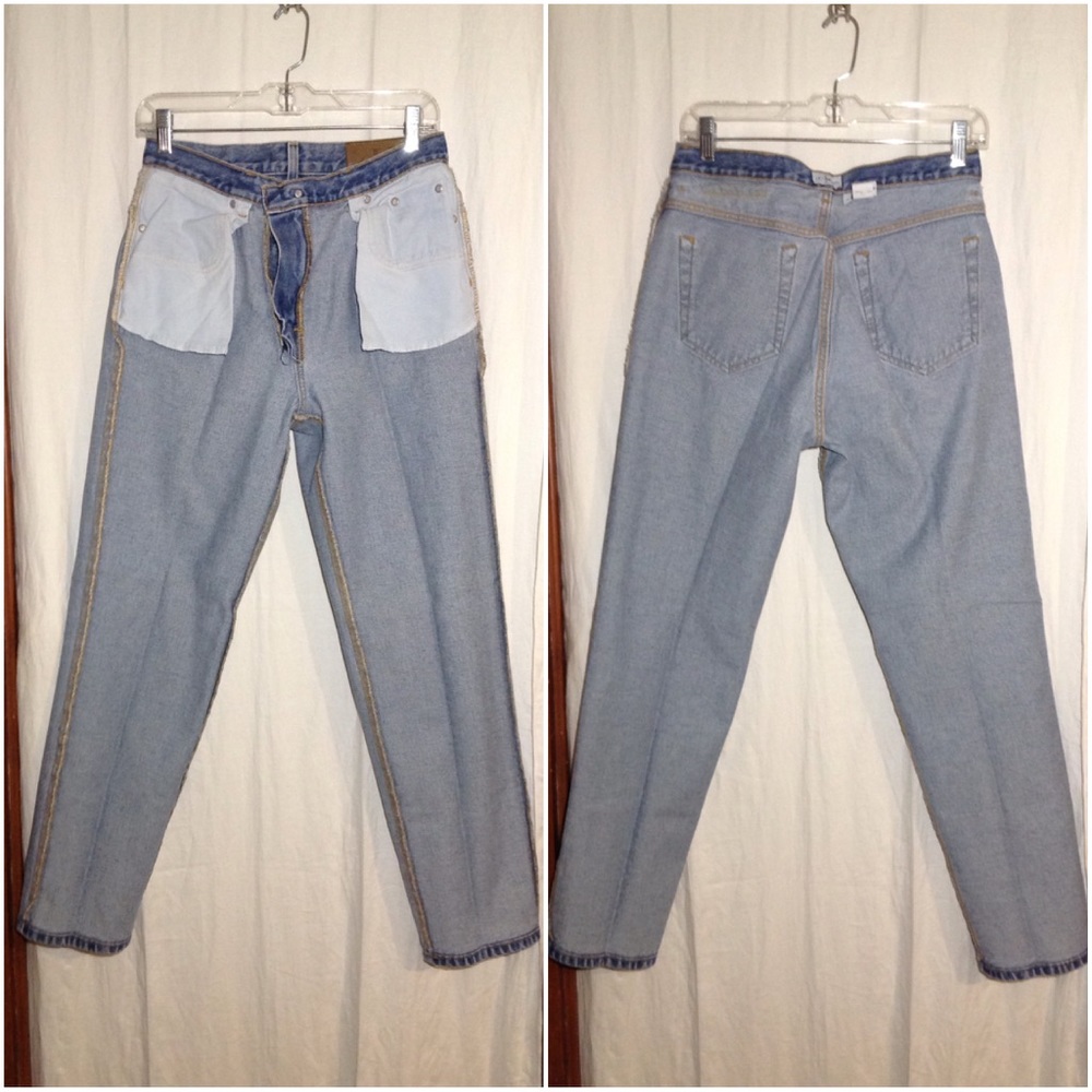 Women's Size 8 Vtg Calvin Klein Easy Fit Jeans - Picture 2 of 4